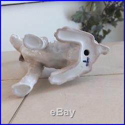 Lladro # 4583 Dog L@@ks Like'tramp' Mint Condition With Box Fast Shipping
