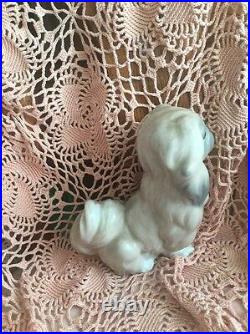 Lladro 4641 Pekingese Sitting RETIRED! Mint Condition! No Box! Glossy Finish