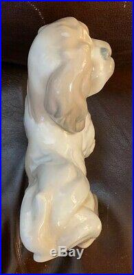 Lladro 4642 Dog Retired! Mint Condition! No Box! Glossy Finish! L@@K