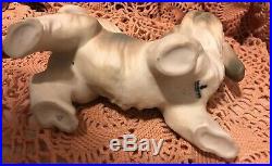 Lladro 4642 Dog Retired! Mint Condition! No Box! Matte Finish! L@@K