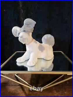 Lladro 4643 Skye Terrier Retired! Super scarce Matte Finish! Puppy! Dog! Mint