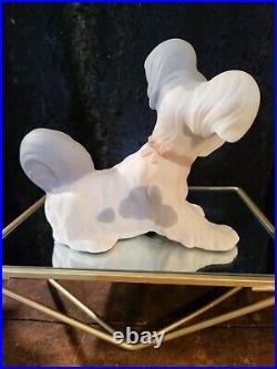 Lladro 4643 Skye Terrier Retired! Super scarce Matte Finish! Puppy! Dog! Mint