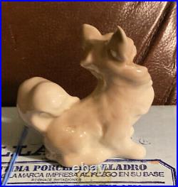 Lladro 4749 Small Dog RETIRED! Mint Condition! Original Blue Box! L@@K