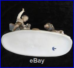 Lladro 4867 Seesaw Porcelain Figurine Retired Girl & Boy Dog D-15a @daisa Spain
