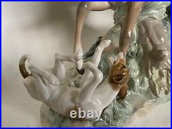 Lladro 4880 FIERCE PURSUIT Hunting Dogs Deer Gazelle 17 Retired 1983