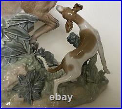 Lladro 4880 FIERCE PURSUIT Hunting Dogs Deer Gazelle 17 Retired 1983