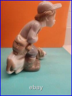 Lladro #4971 Hunting Boy With Dog (Retired) RARE FIND