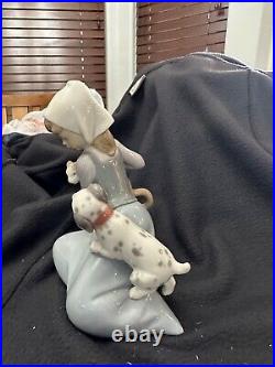 Lladro 5032 Dog And Cat Perfect Condition no box