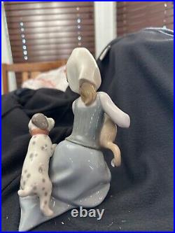 Lladro 5032 Dog And Cat Perfect Condition no box