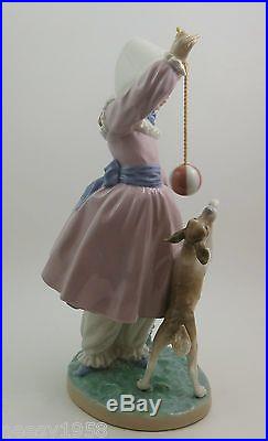 Lladro # 5078 GIRL, DOG AND BALL MINT CONDITION Buy 1 Get 1 50% Off