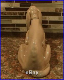 Lladro 5111 Timid Dog adorable bloodhound puppy sitting MIB, RV$495