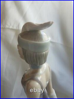 Lladro #5174 Couplet Lady Bnib Dog 1920's Flapper Retired J10e