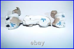 Lladro #5311 Mini Perritos Mini Puppies figurines Retired in 1989