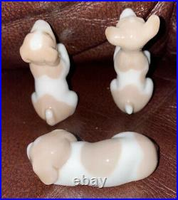 Lladro 5311 Miniature Puppies RETIRED! Mint condition! No Box! L@@K! Rare