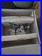 Lladro 5455 Bashful Bather Girl Washing Basset Hound Dog in Tub, RV$375 Mint