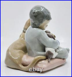 Lladro 5456 New Playmates Glossy Glazed Porcelain Figurine 5