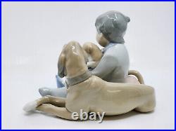 Lladro 5456 New Playmates Glossy Glazed Porcelain Figurine 5