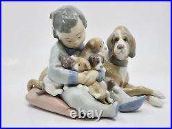 Lladro 5456 New Playmates Glossy Glazed Porcelain Figurine 5