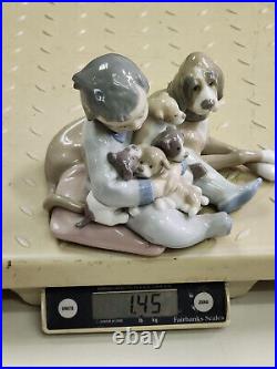 Lladro 5456 New Playmates Glossy Glazed Porcelain Figurine 5