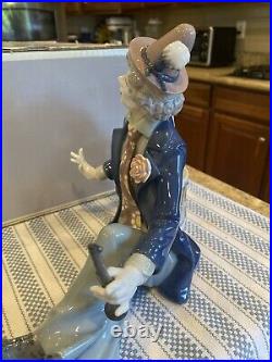 Lladro 5763 Musical Partners Clown with Dog and Clarient with Original Box Mint