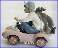 Lladro #5770 Out For A Spin 1991 Retired