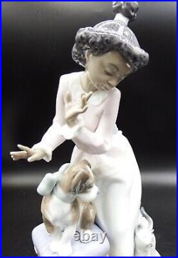 Lladro #6026 My Turn Dog & Cat African Black Legacy 2nd MINT