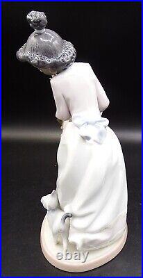 Lladro #6026 My Turn Dog & Cat African Black Legacy 2nd MINT