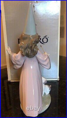 Lladro 6170 Under My Spell Porcelain 1994 Premiere Figurine in Box 9 1/2 Tall