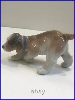 Lladro #6212 Little Hunter Puppy Dog Figure
