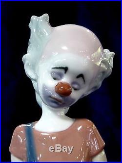 Lladro #6245 Destination Big Top Bnib Clown Circus Dog Rare $225 Off Free Ship