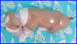 Lladro # 6417 UNLIKELY FRIENDS Cat & Dog MIB