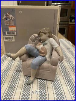 Lladro 6549 Naptime Friends with Original Box Perfect Condition