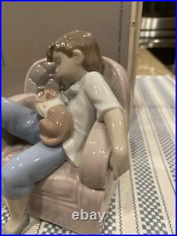 Lladro 6549 Naptime Friends with Original Box Perfect Condition