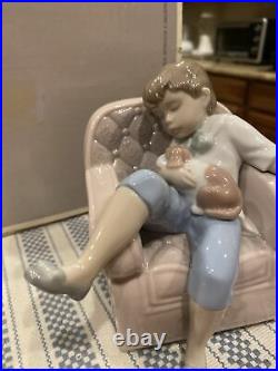 Lladro 6549 Naptime Friends with Original Box Perfect Condition