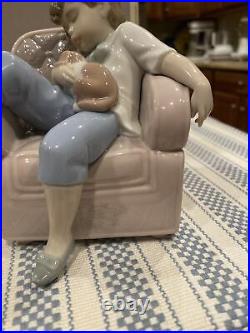 Lladro 6549 Naptime Friends with Original Box Perfect Condition