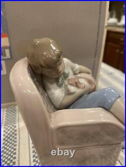 Lladro 6549 Naptime Friends with Original Box Perfect Condition