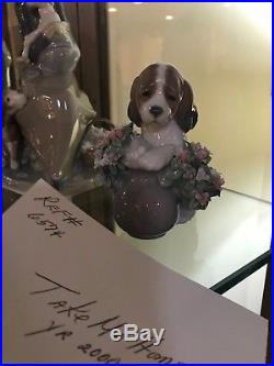 Lladro 6574 Take Me Home, 1999-2007 Figurine Puppy Dog HUGE Collection See PIX