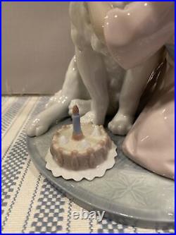 Lladro 6632 A Birthday Kiss Mint condition in Original Box