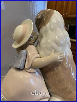 Lladro 6632 A Birthday Kiss with Original Box Perfect Condition