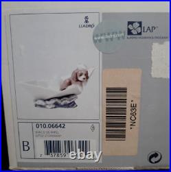 Lladro 6642 Little Stowaway Original Box Mint Condition Barco De Papel Puppy Dog