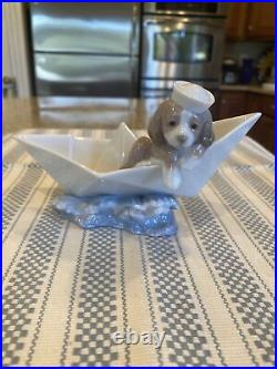 Lladro 6642 Little Stowaway Perfect Condition