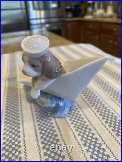 Lladro 6642 Little Stowaway Perfect Condition