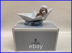 Lladro 6642 Little Stowaway With Original Box and Papers Excellent Condition