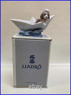 Lladro 6642 Little Stowaway With Original Box and Papers Excellent Condition