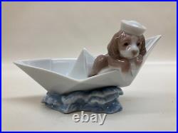 Lladro 6642 Little Stowaway With Original Box and Papers Excellent Condition