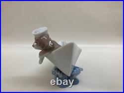 Lladro 6642 Little Stowaway With Original Box and Papers Excellent Condition