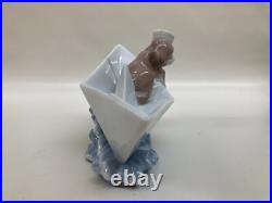 Lladro 6642 Little Stowaway With Original Box and Papers Excellent Condition