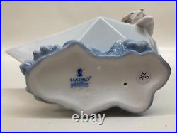 Lladro 6642 Little Stowaway With Original Box and Papers Excellent Condition