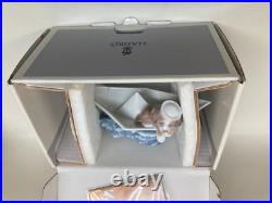 Lladro 6642 Little Stowaway With Original Box and Papers Excellent Condition