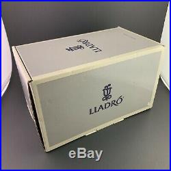 Lladro #6665 Let's Fly Away New in Original Box -Dog on Paper Airplane- Mint